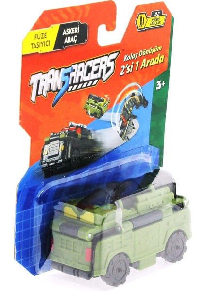 Transracers Dönüşen Araçlar Askeri Araçlar Füze / Askeri Araç