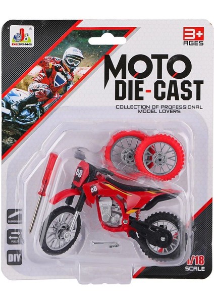 KZL-DS927 Motorsiklet Dıy Tornavidalı 1:18