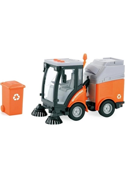 WY680A 1:16 Sürtmeli Sesli Işıklı Temizlik Aracı