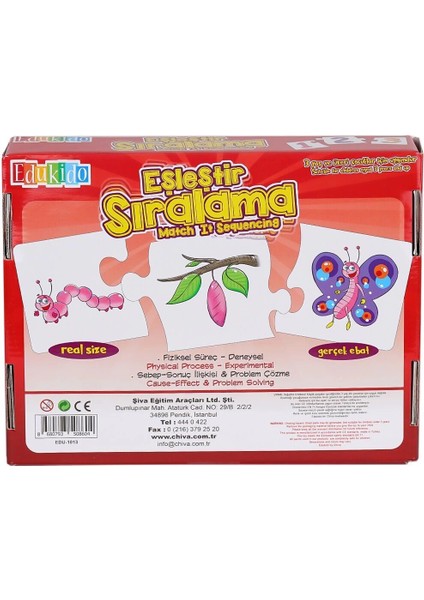 EDU-1013 Eşleştir Sıralama -Chiva