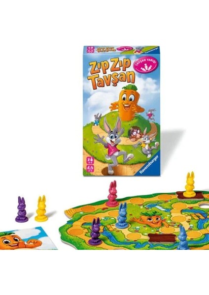 248810 Ravensburger - Zıpzıp Tavşan - Seyahat Boy Kutu Oyunu fiyatları