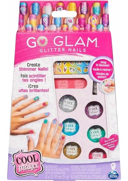 26329 Cool Maker Go Glam Işıltılı Tırnaklar