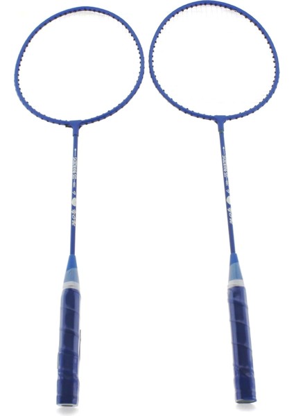 Çantalı Mavi Badminton Raket Seti