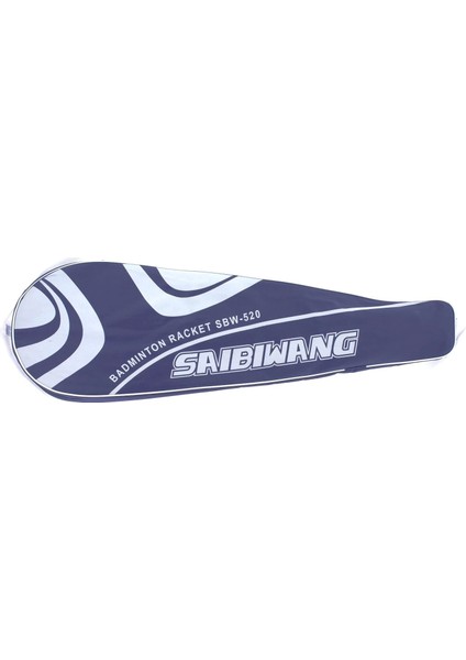 Çantalı Mavi Badminton Raket Seti