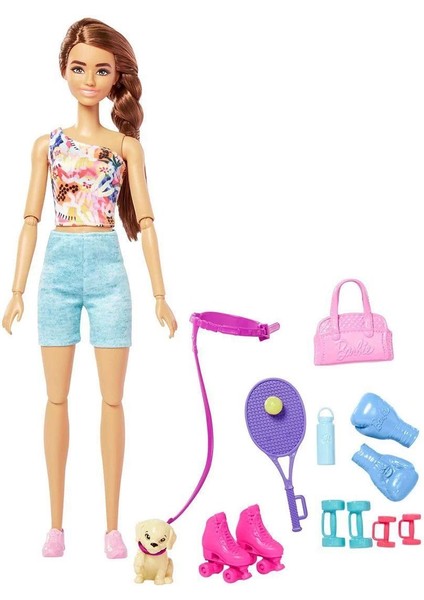 HKT91 Barbie Wellness - Spa Günü Kumral Bebek