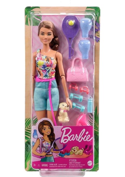 HKT91 Barbie Wellness - Spa Günü Kumral Bebek