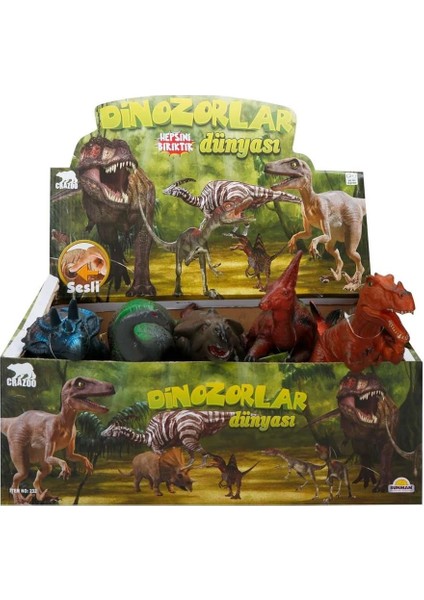 S00000724 Dinozorlar Dünyası Foam Sesli -Sun