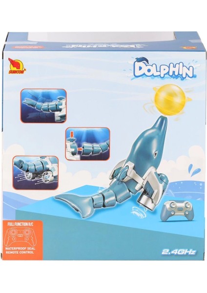 5652 Kumandalı Yunus Balığı Balığı Ff 2 4ghz 3 7V USB