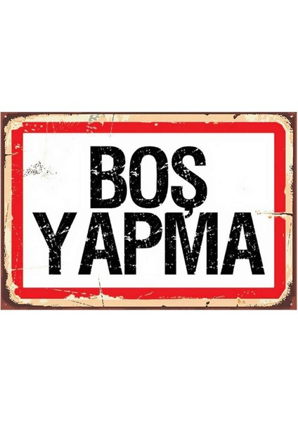 Slogan Ahşap Mdf Poster, Modern Duvar Dekoru, Sanatsal Poster, Ev Ofis, Cafe Duvar Süs