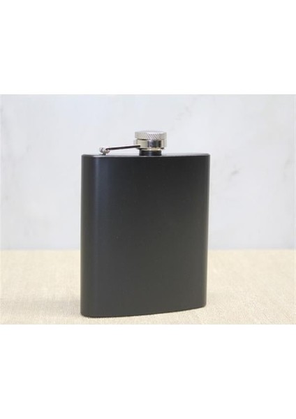 Tekli Siyah 7 Oz Matara