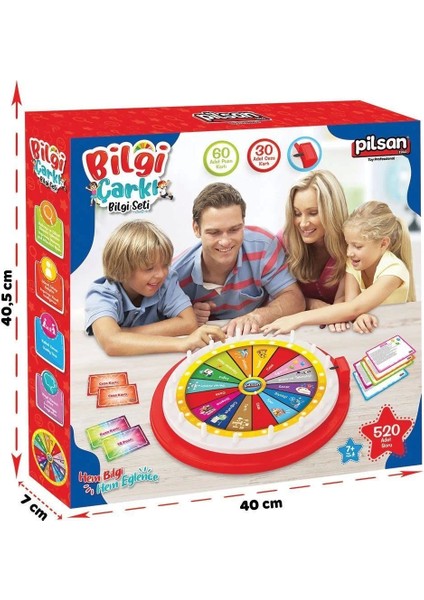 03 701 Bilgi Çarkı Bilgi Seti -Pilsan Oyuncak