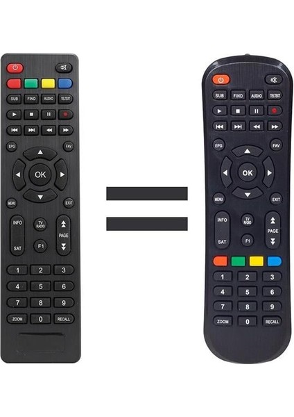 Magbox Uranüs / Rose 8030 Hd / Digipol DP88 / Riosat RHD-900 / Mastertech MR-800 Hd Uydu Kumandası