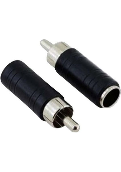 1 Rca Erkek / 6.3 mm Dişi Jack Çevirici