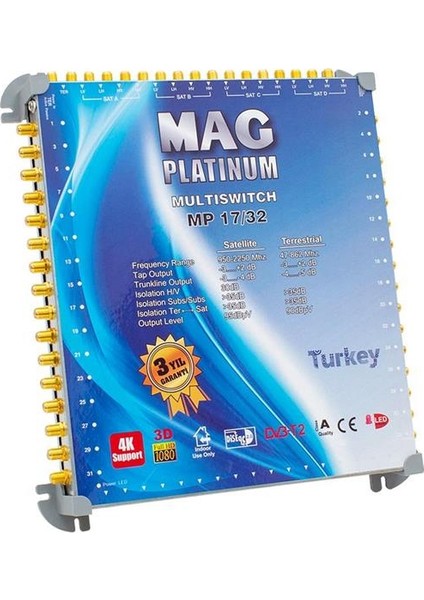Platinum 17-32 Sonlu Uydu Santrali