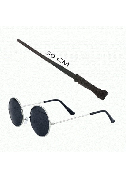 Harry Potter Asası ve Gözlüğü Seti