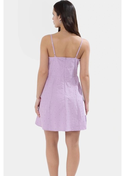 Astarl? Dokuma Mini Elbise Yazlık Rahat A Line Trend Tasarım Özel modelleri