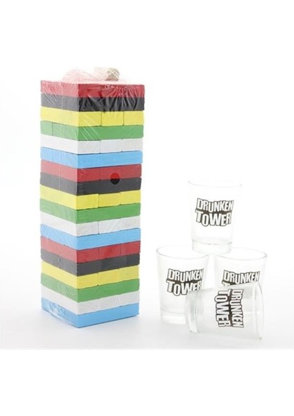 Jenga Shot Bardak Oyunu Model 1