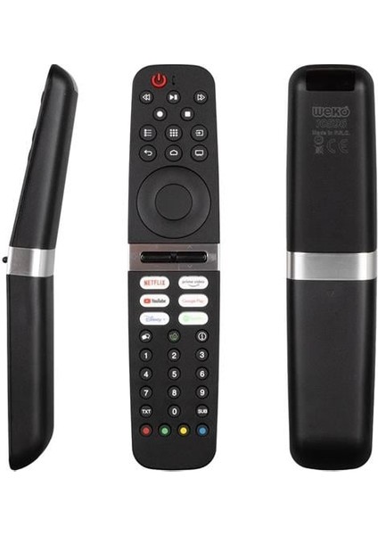 Arçelik-Beko-Grundig Youtube-Spotify-Google Play-Disney+ Tuşlu LCD LED Tv Kumanda