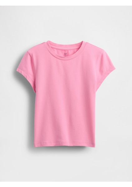 Kız Çocuk Pembe Stretch T-Shirt modelleri