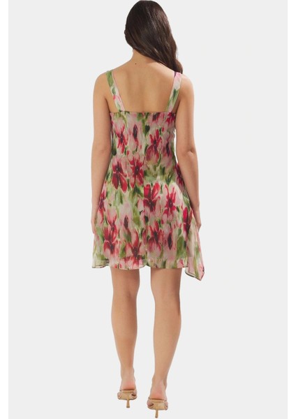 Zarif A Kesim Mini Elbise Şifon Dokuma Polyester Yazlık Rahat Kullanım Yüksek Kalite modelleri