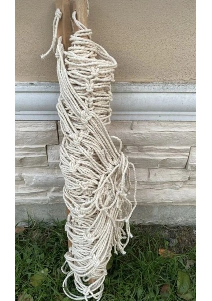 Makrome Salıncak Hamak El Örmesi Çift Katlı Tek Kişilik En 95CM Boy 2mt Taşıma Ipli 200 kg modelleri