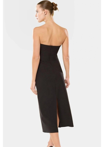Midi Boy Dokuma Elbise Bodycon Kalıp Vücudu Saran Tasarım Rahat Kullanım Modern Stil modelleri