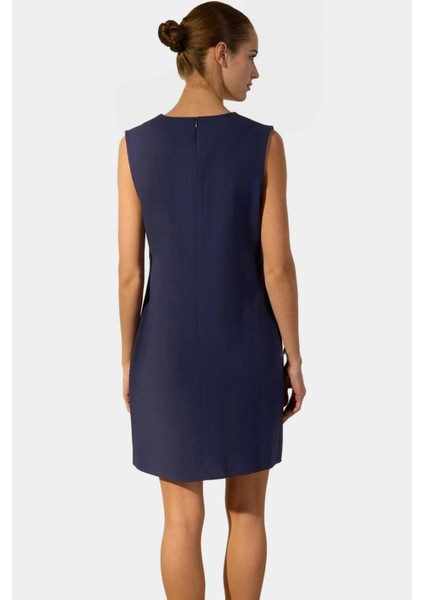 Yazlık A Line Kolsuz Mini Elbise Pamuk Keten Günlük Tarz Premium Kalite Seçkin Malzeme fiyatları