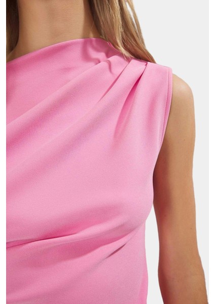 Asimetrik Yaka Mini Bodycon Dokuma Elbise Yazlık Şık Özenle Seçilmiş Dayanıklı Malzeme modelleri