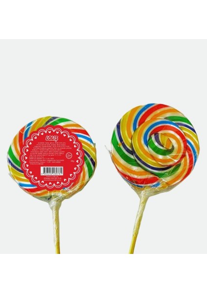 Sosyete Şekeri 30 gr (25'li Kutu) | Renkli Çubuklu Lolipop Şeker–parti, Doğum Günü, Organizasyon