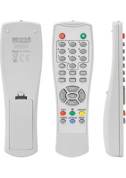 Botech 6500-6550-6600-6700 Uydu Alıcı Kumandası