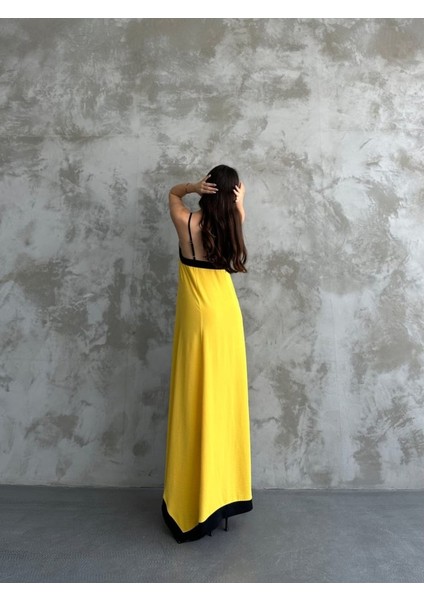 Askılı Maxi Boy Elbise fırsatları