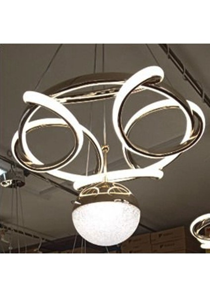 Has Light Ufo Model LED Avize 3 Renkli