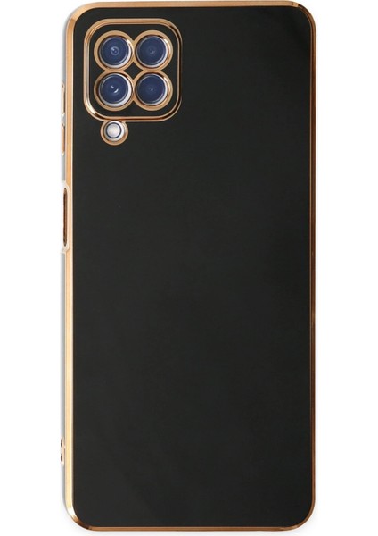 Samsung Galaxy A12 Kılıf Volet Silikon - Siyah Nrmsa fiyatları