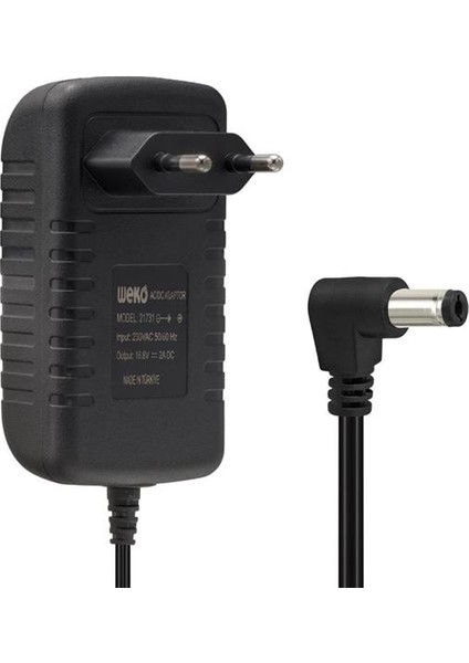 16.8 Volt - 2 Amper Ledli̇ Pri̇z Ti̇pi̇ 5.5*2.5 Uçlu Şarj Adaptörü
