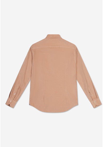 Slim Fit Gömlek Yaka Turuncu Erkek Gömlek A276JORDANEIFFELB fiyatları
