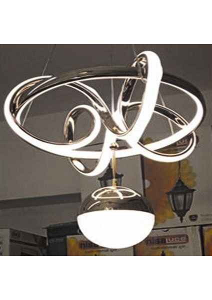 Has Light Küçük Sarmaşık Model LED Avize 3 Renkli