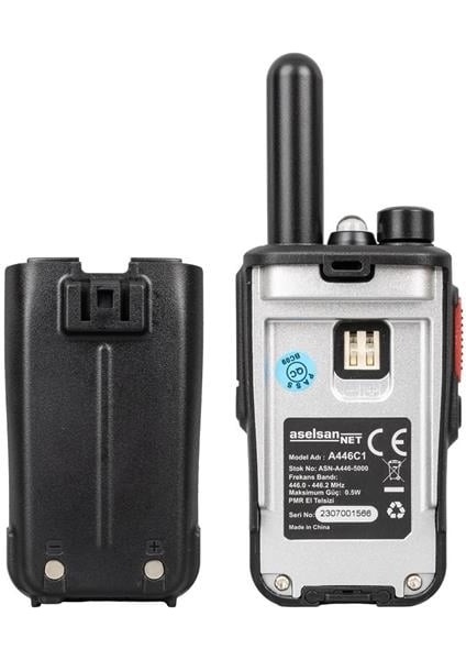 A446C1 Tekli 16 Kanal 10KM Pmr 446 Telsiz modelleri