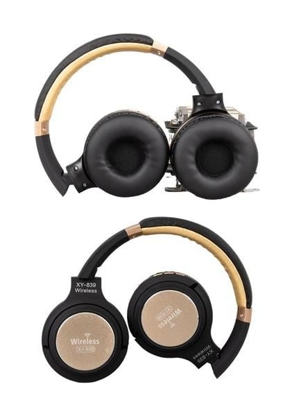 XY-839 Kablosuz Bluetooth Kulaküstü Tasarım Kulaklık modelleri