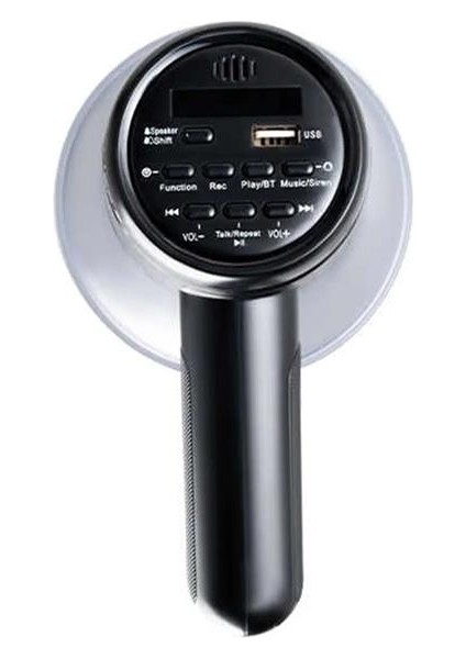 WM-72UMP 30 Watt Mini Melodili Blueooth Ses Kayıt USB Şarjlı Bataryalı Horn Megafon modelleri