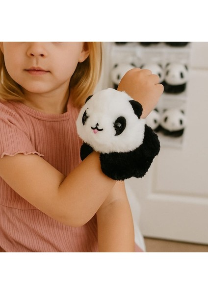 Sevimli Peluş Panda-Tilki- Ayıcık Bileklik Araba Dekoru 18 cm Kola Takılan Oyuncak Yüksek Kalite