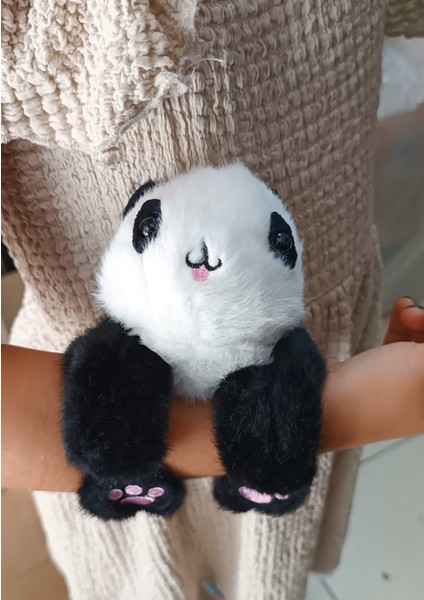 Sevimli Peluş Panda-Tilki- Ayıcık Bileklik Araba Dekoru 18 cm Kola Takılan Oyuncak Yüksek Kalite fırsatları