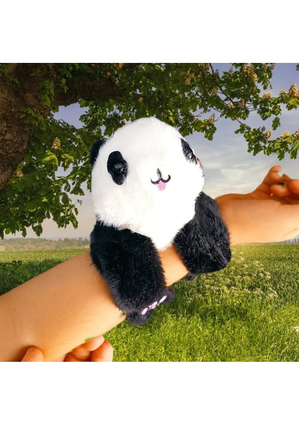 Sevimli Peluş Panda-Tilki- Ayıcık Bileklik Araba Dekoru 18 cm Kola Takılan Oyuncak Yüksek Kalite