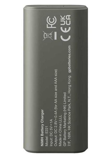 Recyko E221 2*2600 Mah R6 Aa Pilli Şarj Cihazı (GP-E221/270AHCER21-2GTLB2) fırsatları