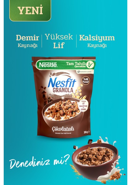 Granola 300GR Çikolata x 2