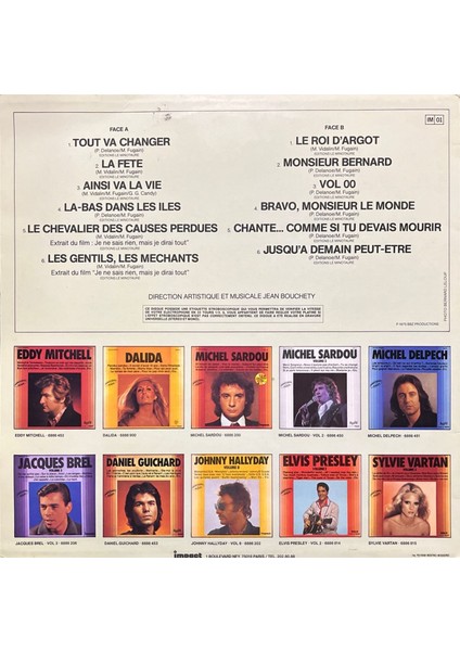 Michel Fugain Et Le Big Bazar Volume 1 Lp Plak