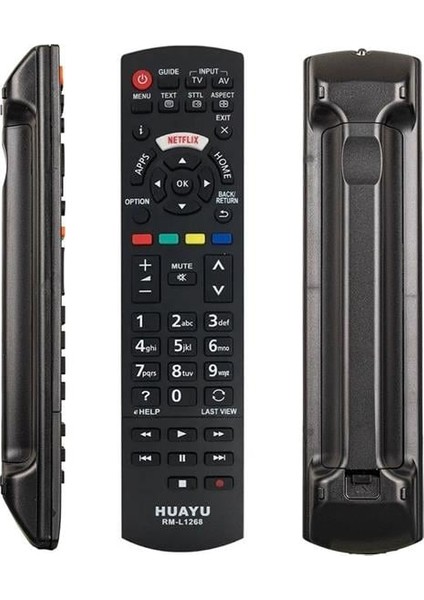 Huayu RM-L1268 Panasonic Netflix Tuşlu Universal LCD Tv Kumandası