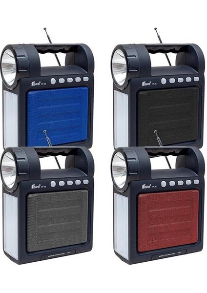 Fp-26 Usb-Sd-Fm-Bluetooth Destekli Fenerli Taşınabilir Hoparlör modelleri