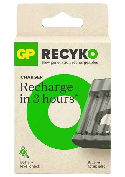 Recyko B441 USB 4’lü Aa - Aaa Pil Şarj Cihazı (GPACSB44103 GPB441R21-2GTLB1)