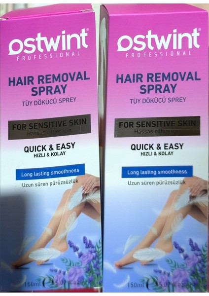 Tüy Dökücü Sprey 150 ml x 2 Adet