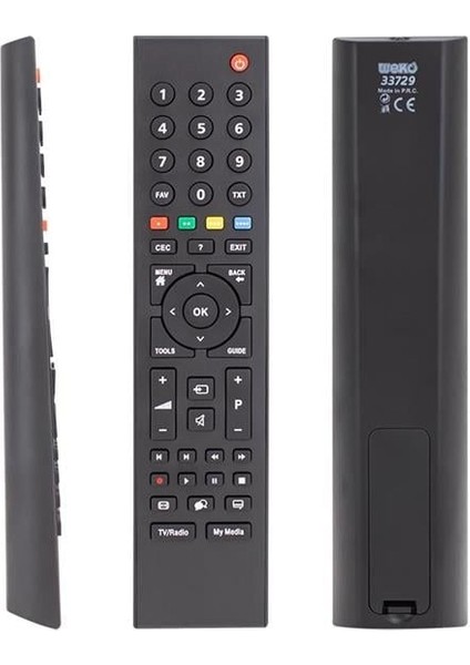 Arçelik - Beko Media Tuşlu LCD Tv Kumandası